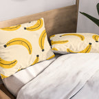 Happy Bananas Pillow Sham Gallery Image 2