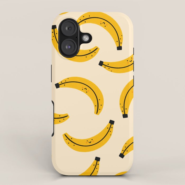 Happy Bananas iPhone Case Gallery Image 1