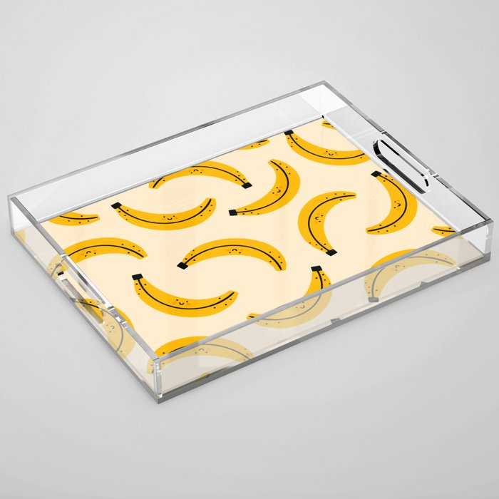 Happy Bananas Acrylic Tray Gallery Image 1