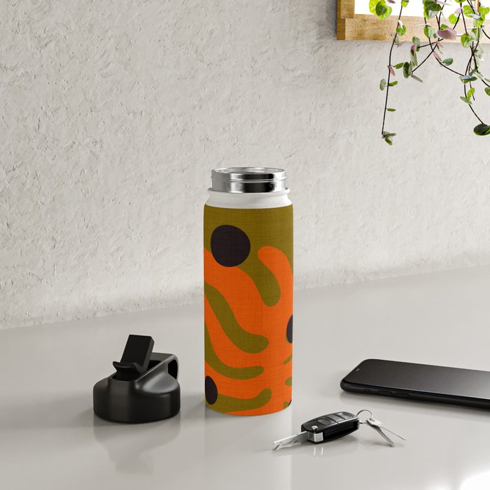 matisse minimal abstract Water Bottle Gallery Image 4