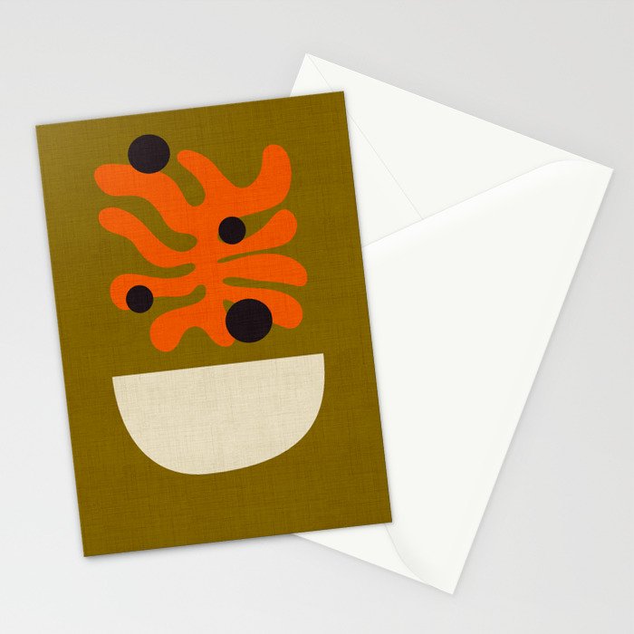 matisse minimal abstract Stationery Card Gallery Image 2