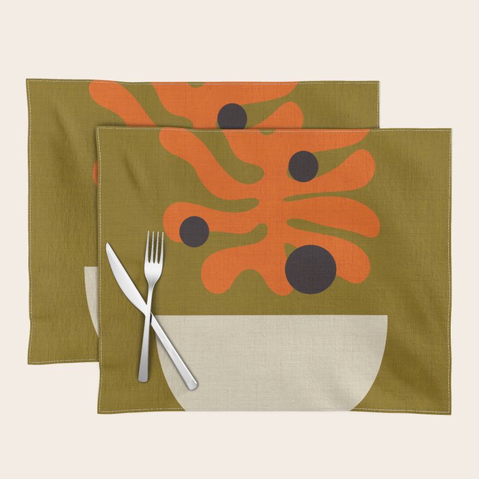 matisse minimal abstract Placemat Gallery Image 1