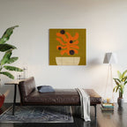 matisse minimal abstract Wood Wall Art Gallery Image 2
