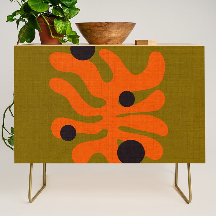 matisse minimal abstract Credenza Gallery Image 1