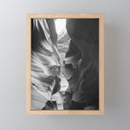 ANTELOPE CANYON XXXII / Arizona Desert Mini Art Print Gallery Image 1