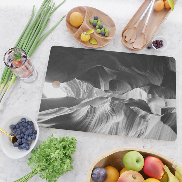 ANTELOPE CANYON XXXII / Arizona Desert Cutting Board Gallery Image 2