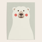 Polar Bear, Animal Portrait Poster Gallery Image 4