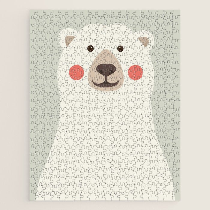 Polar Bear, Animal Portrait Jigsaw Puzzle Gallery Image 1