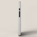 White Crocodile Leather iPhone Case Gallery Image 2