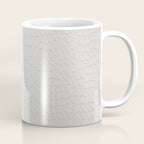 White Crocodile Leather Coffee Mug Gallery Image 1