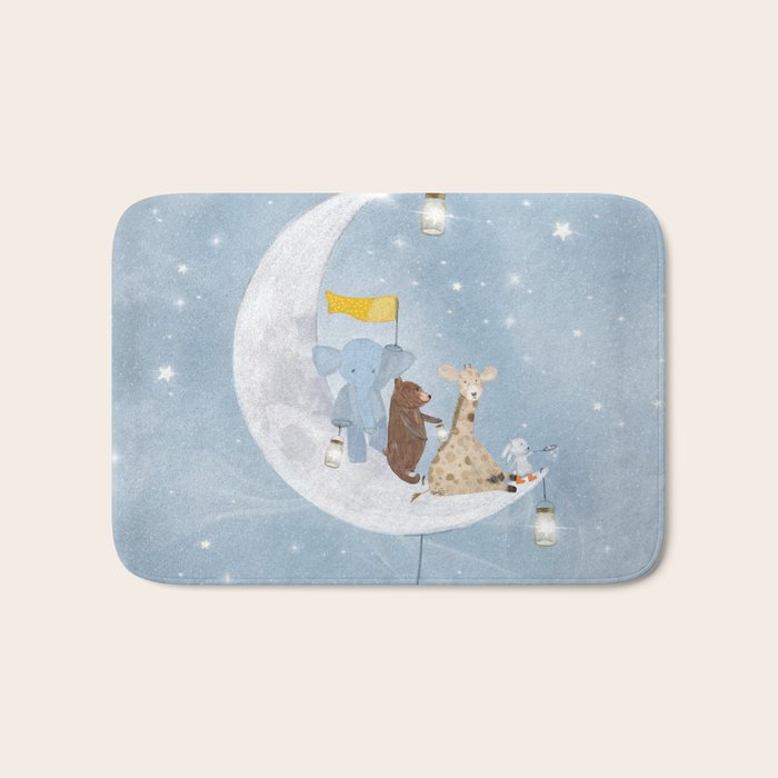 starlight wishes with you Bath Mat Gallery Image 1