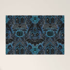Gothic Halloween - Eerie Blue Welcome Mat Gallery Image 1