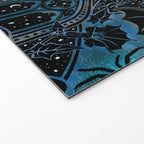 Gothic Halloween - Eerie Blue Welcome Mat Gallery Image 2