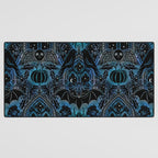 Gothic Halloween - Eerie Blue Desk Mat Gallery Image 3