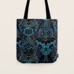 Gothic Halloween - Eerie Blue Tote Bag Gallery Image 1