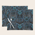 Gothic Halloween - Eerie Blue Placemat Gallery Image 1