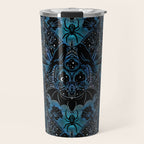 Gothic Halloween - Eerie Blue Travel Mug Gallery Image 1