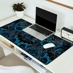 Gothic Halloween - Eerie Blue Desk Mat Gallery Image 2