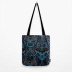 Gothic Halloween - Eerie Blue Tote Bag Gallery Image 2