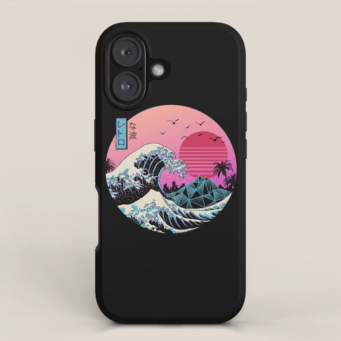 The Great Retro Wave iPhone Case Gallery Image 1