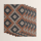 aztec neutrals - inkwell & taupe Wrapping Paper Gallery Image 3