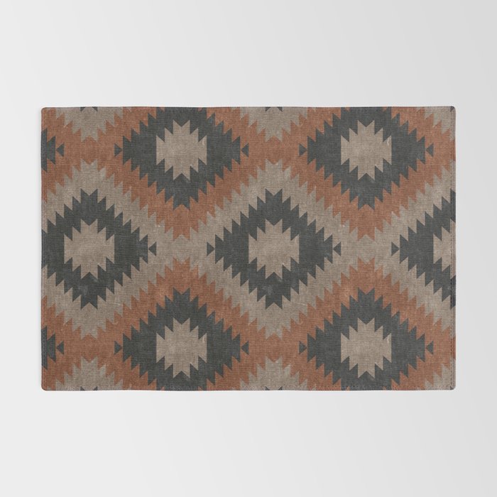 aztec neutrals - inkwell & taupe Rug Gallery Image 2