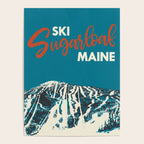 Ski Sugarloaf Maine vintage ski poster Poster Gallery Image 4