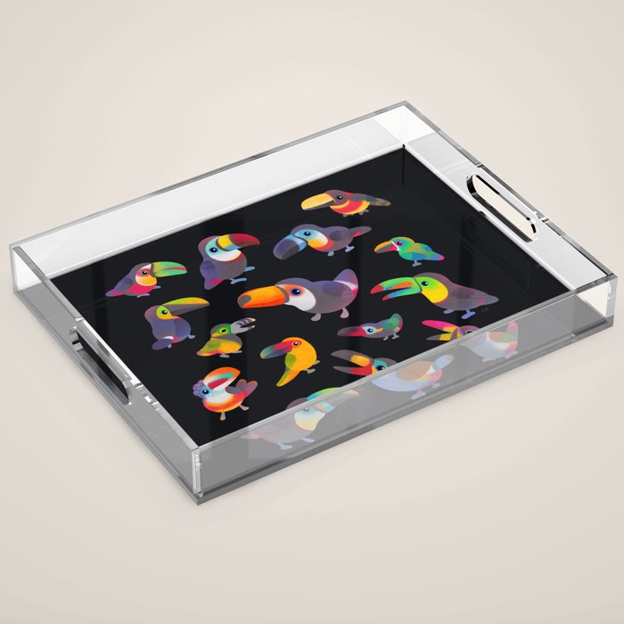 Toucan Acrylic Tray Gallery Image 1