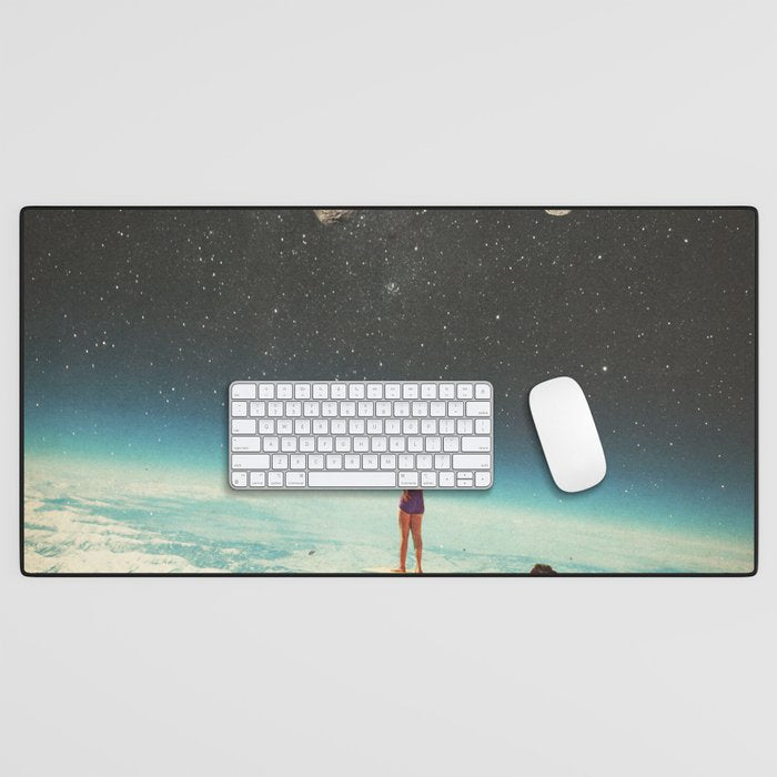 Summer with a Chance of Asteroids Desk Mat Gallery Image 1