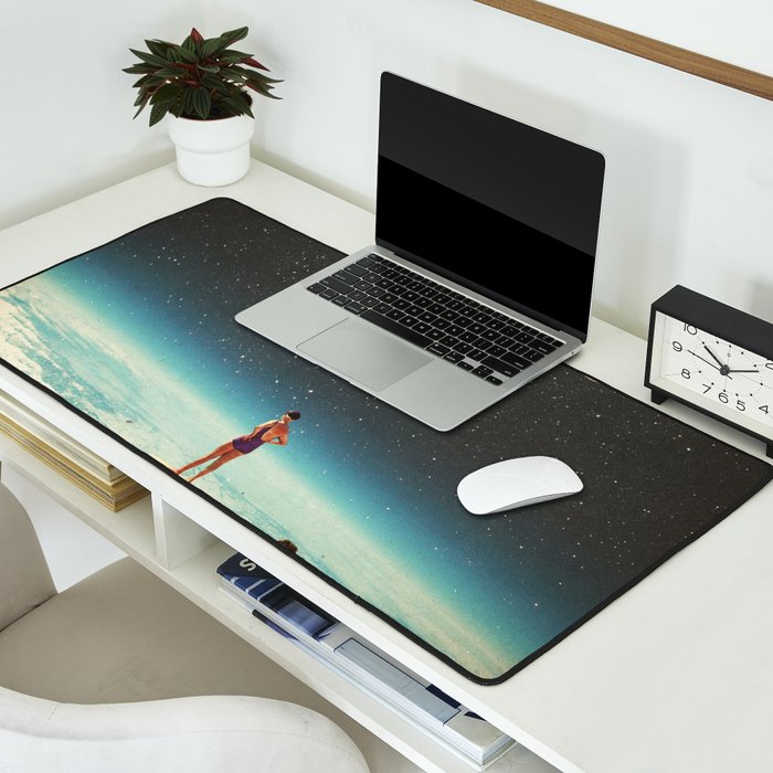 Summer with a Chance of Asteroids Desk Mat Gallery Image 2