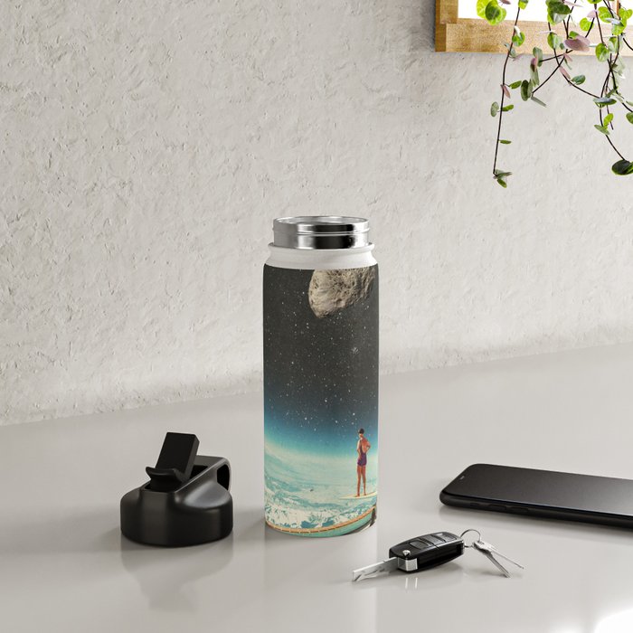 Summer with a Chance of Asteroids Water Bottle Gallery Image 4