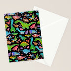 Jurassic baby - dark Stationery Card Gallery Image 2