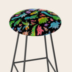Jurassic baby - dark Stool Gallery Image 2