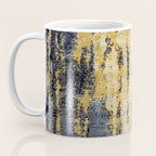 Blue Gold Oriental Rug Print Coffee Mug Gallery Image 3