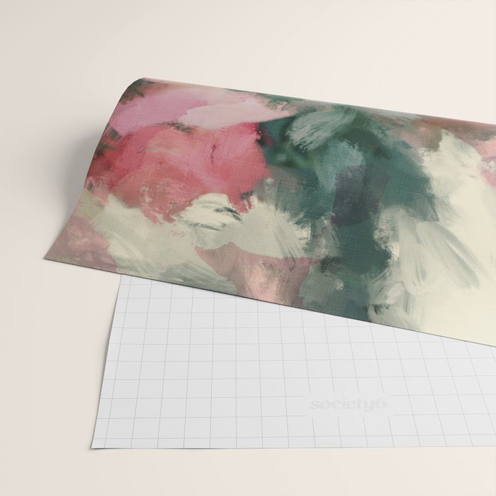 floral abstract 4 22 Wrapping Paper Gallery Image 2
