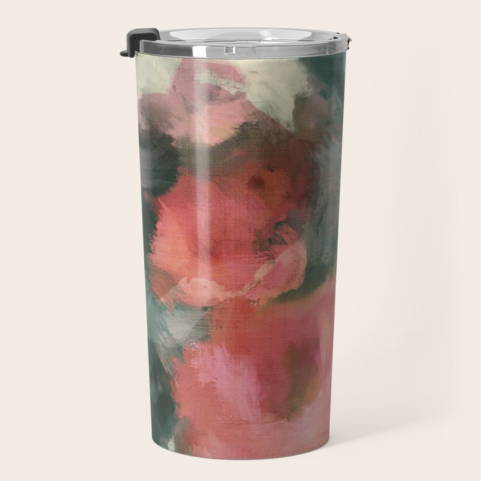 floral abstract 4 22 Travel Mug Gallery Image 3