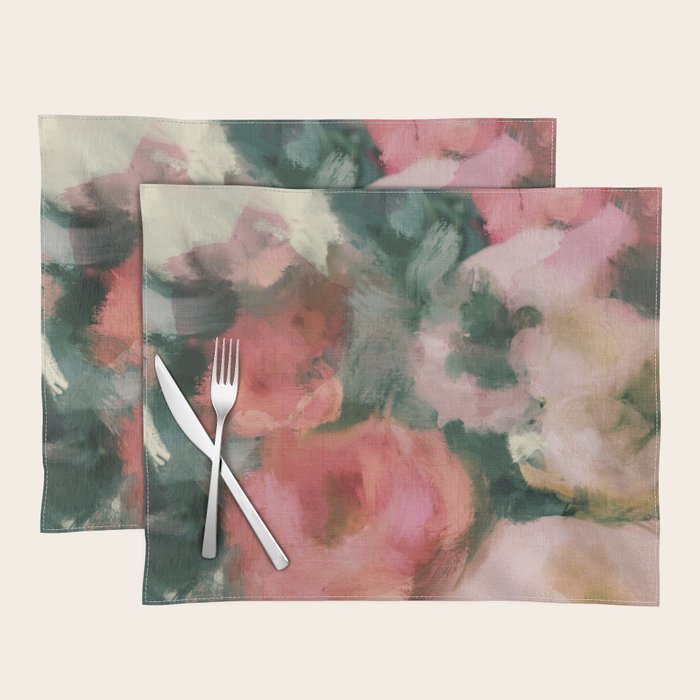 floral abstract 4 22 Placemat Gallery Image 1