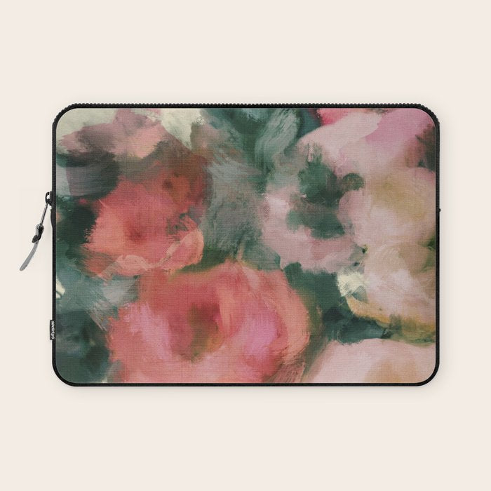 floral abstract 4 22 Laptop Sleeve Gallery Image 1