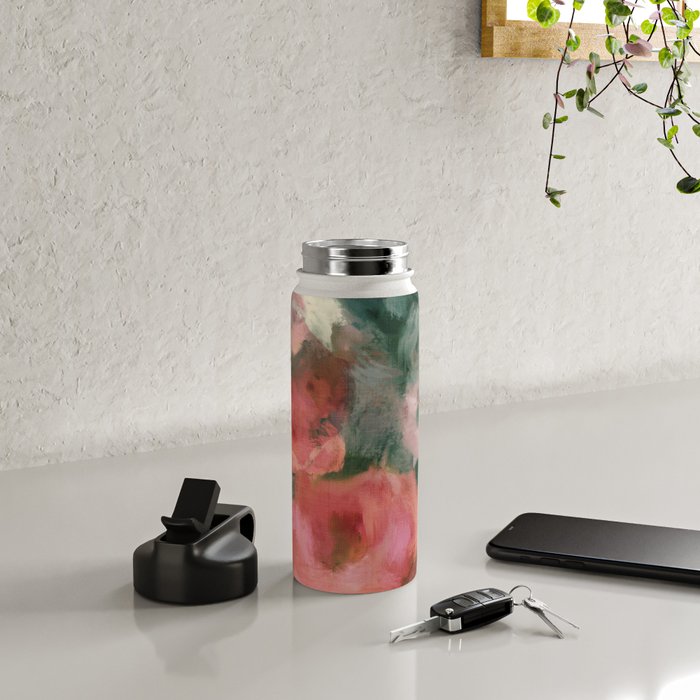 floral abstract 4 22 Water Bottle Gallery Image 4