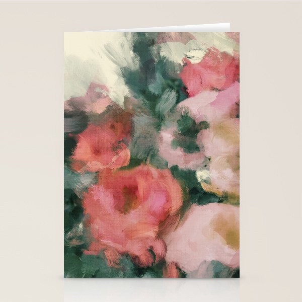 floral abstract 4 22 Stationery Card Gallery Image 2
