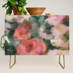floral abstract 4 22 Credenza Gallery Image 1