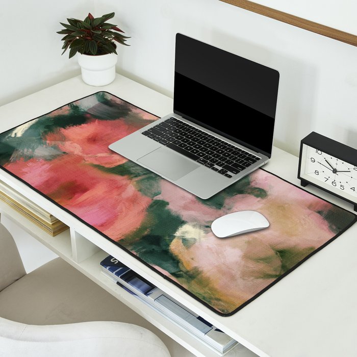 floral abstract 4 22 Desk Mat Gallery Image 2