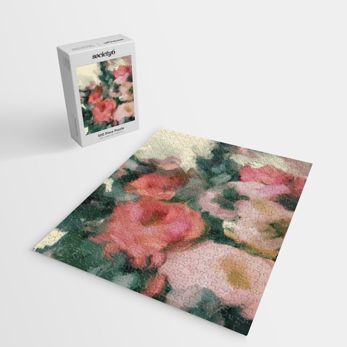 floral abstract 4 22 Jigsaw Puzzle Gallery Image 2