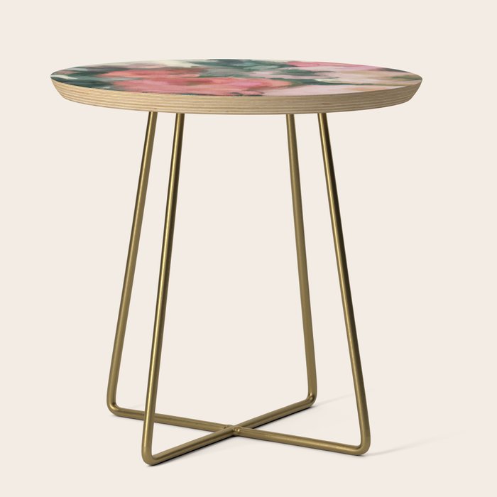 floral abstract 4 22 Side Table Gallery Image 1