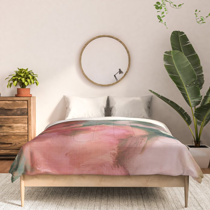 floral abstract 4 22 Comforter Gallery Image 3