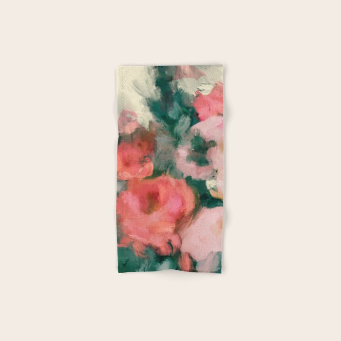 floral abstract 4 22 Bath Towel Gallery Image 1