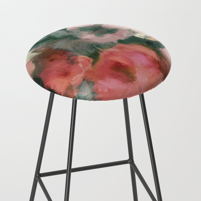 floral abstract 4 22 Stool Gallery Image 2