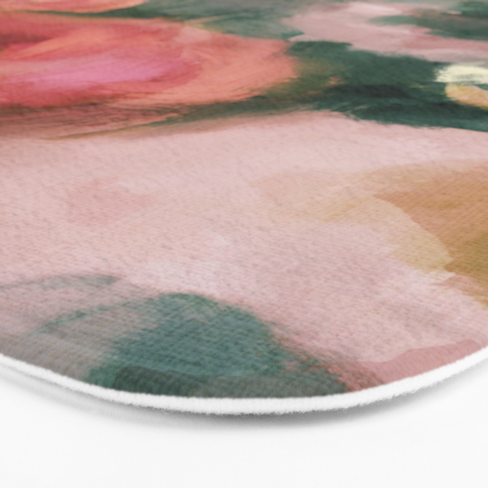 floral abstract 4 22 Bath Mat Gallery Image 3