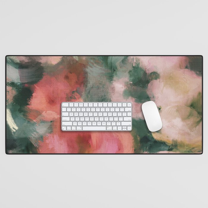 floral abstract 4 22 Desk Mat Gallery Image 1
