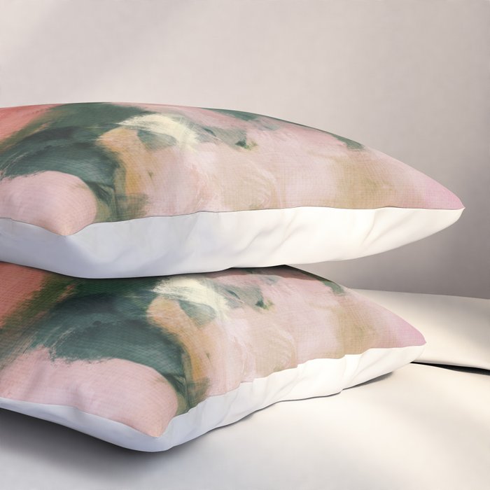 floral abstract 4 22 Pillow Sham Gallery Image 3